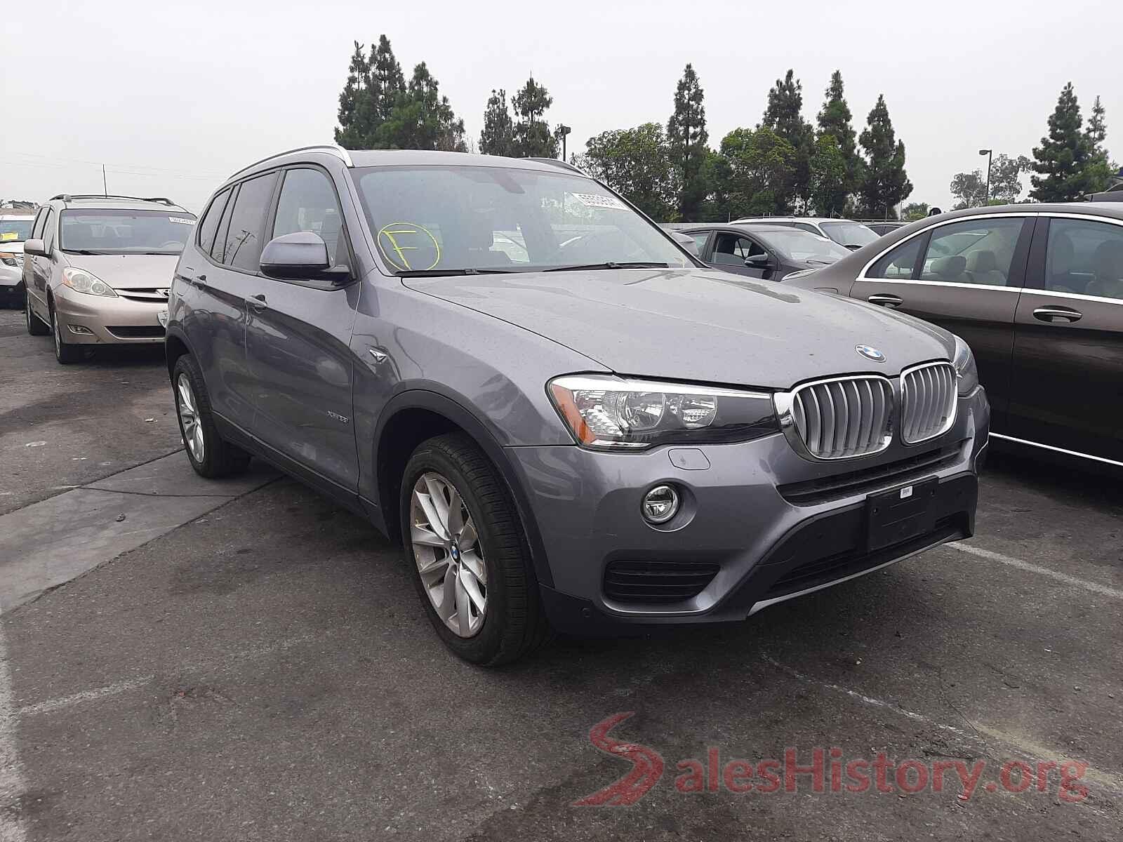 5UXWX9C5XG0D82017 2016 BMW X3