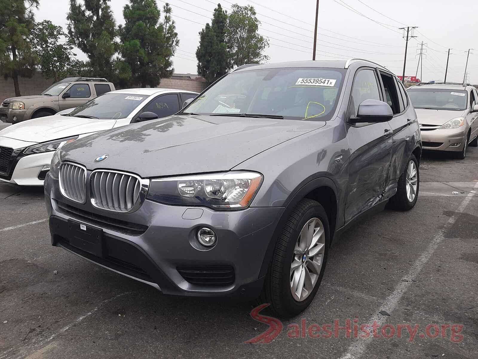 5UXWX9C5XG0D82017 2016 BMW X3