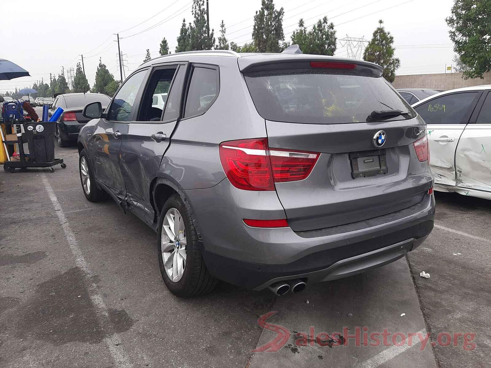 5UXWX9C5XG0D82017 2016 BMW X3