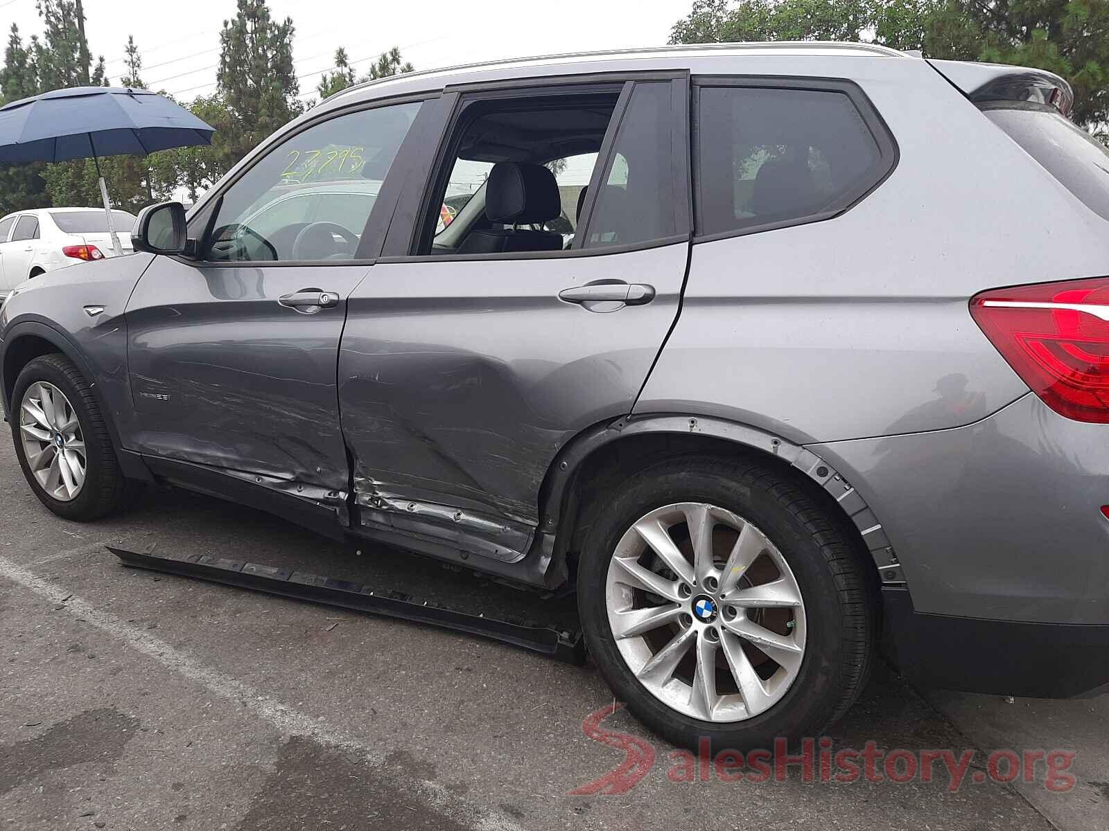 5UXWX9C5XG0D82017 2016 BMW X3