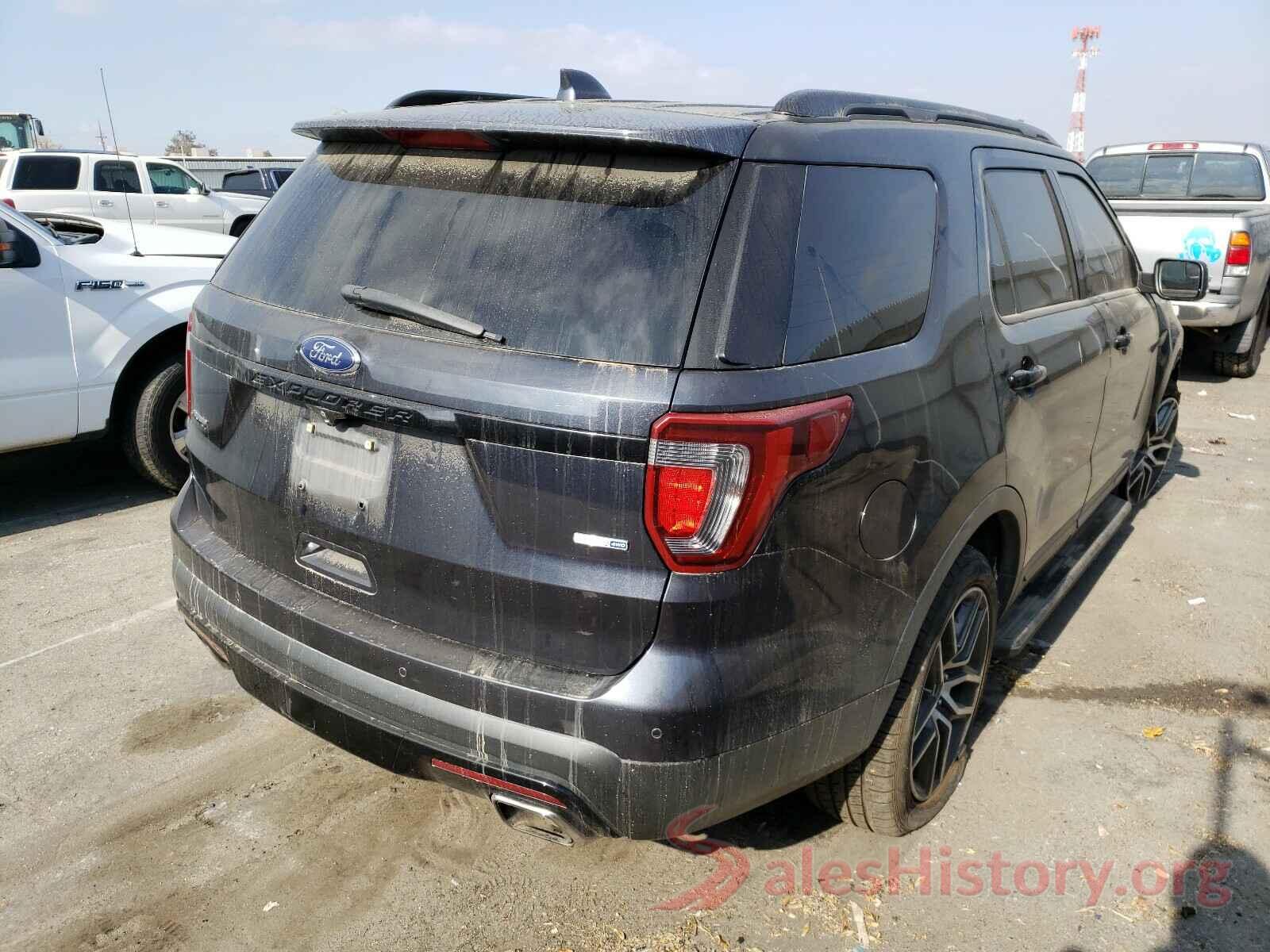 1FM5K8GT7HGA34238 2017 FORD EXPLORER