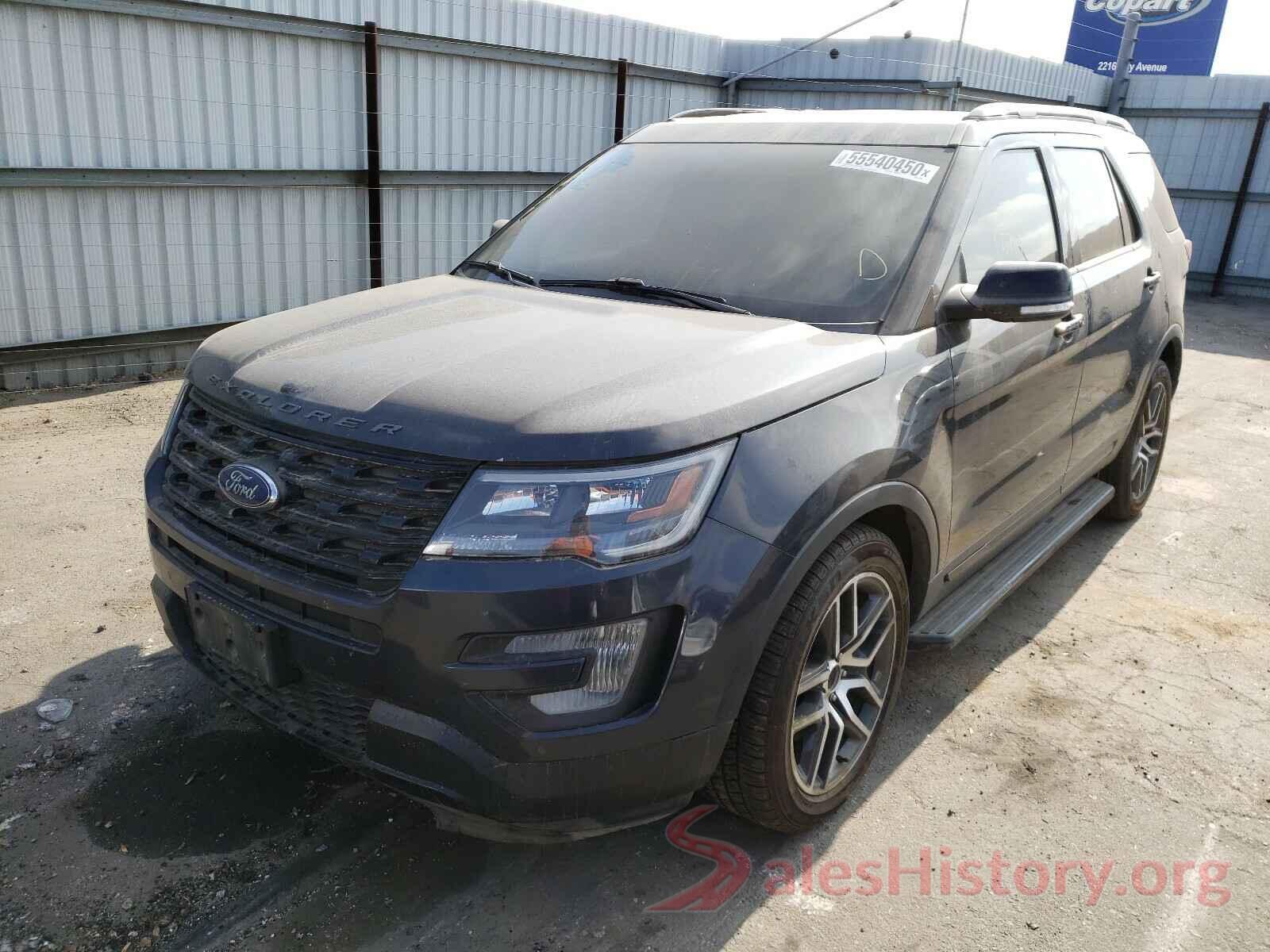 1FM5K8GT7HGA34238 2017 FORD EXPLORER