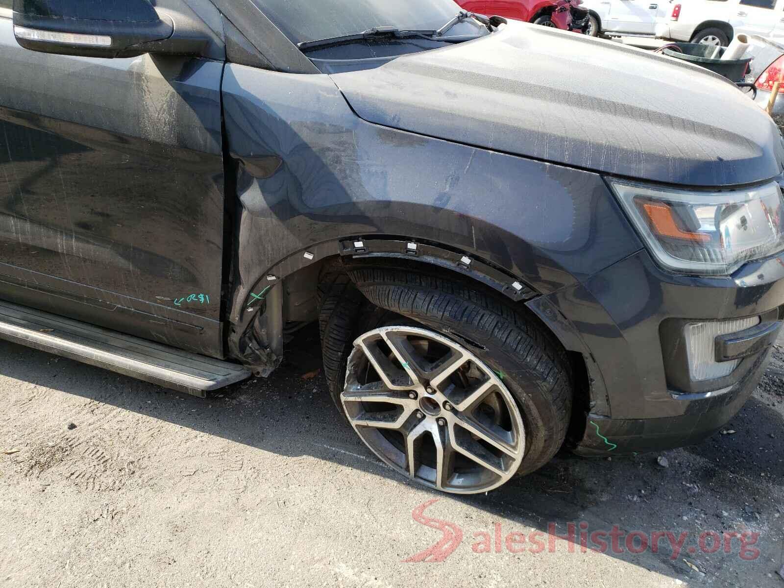 1FM5K8GT7HGA34238 2017 FORD EXPLORER