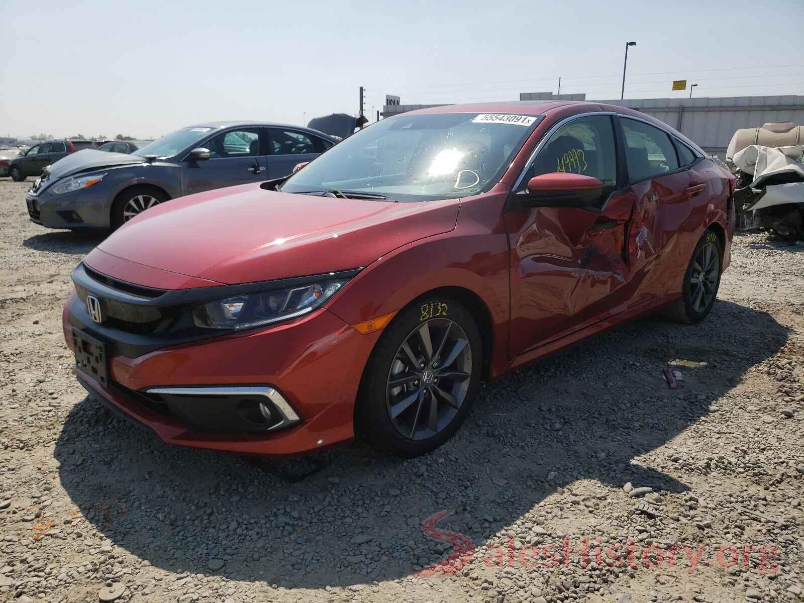 JHMFC1F36KX010520 2019 HONDA CIVIC