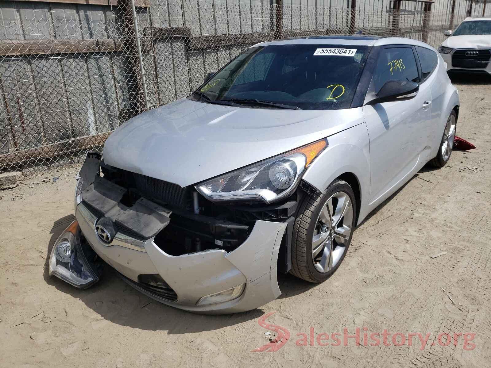 KMHTC6AD1GU261788 2016 HYUNDAI VELOSTER