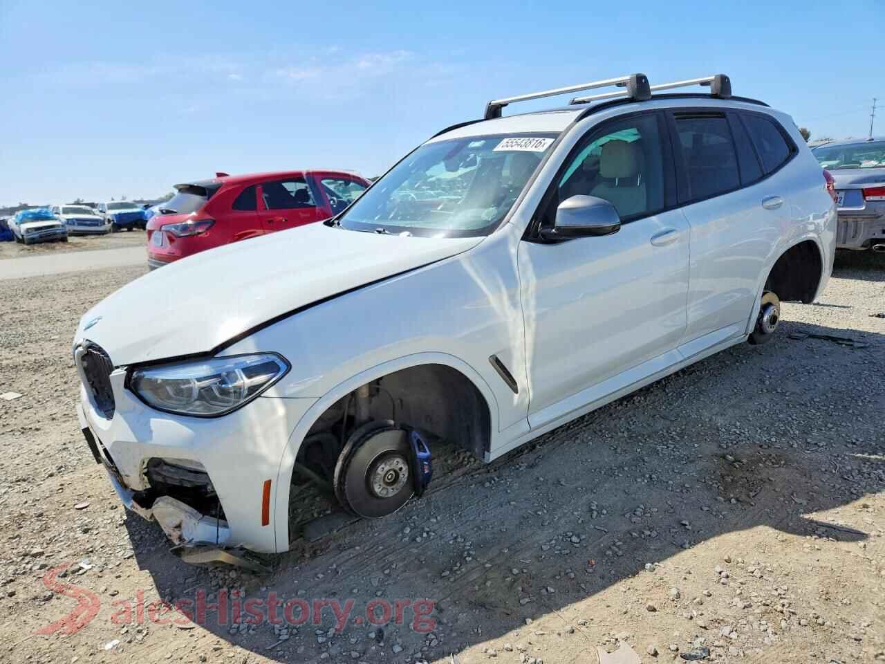 2018 BMW X3 VIN 5UXTS3C5XJ0Y96890, auction photo