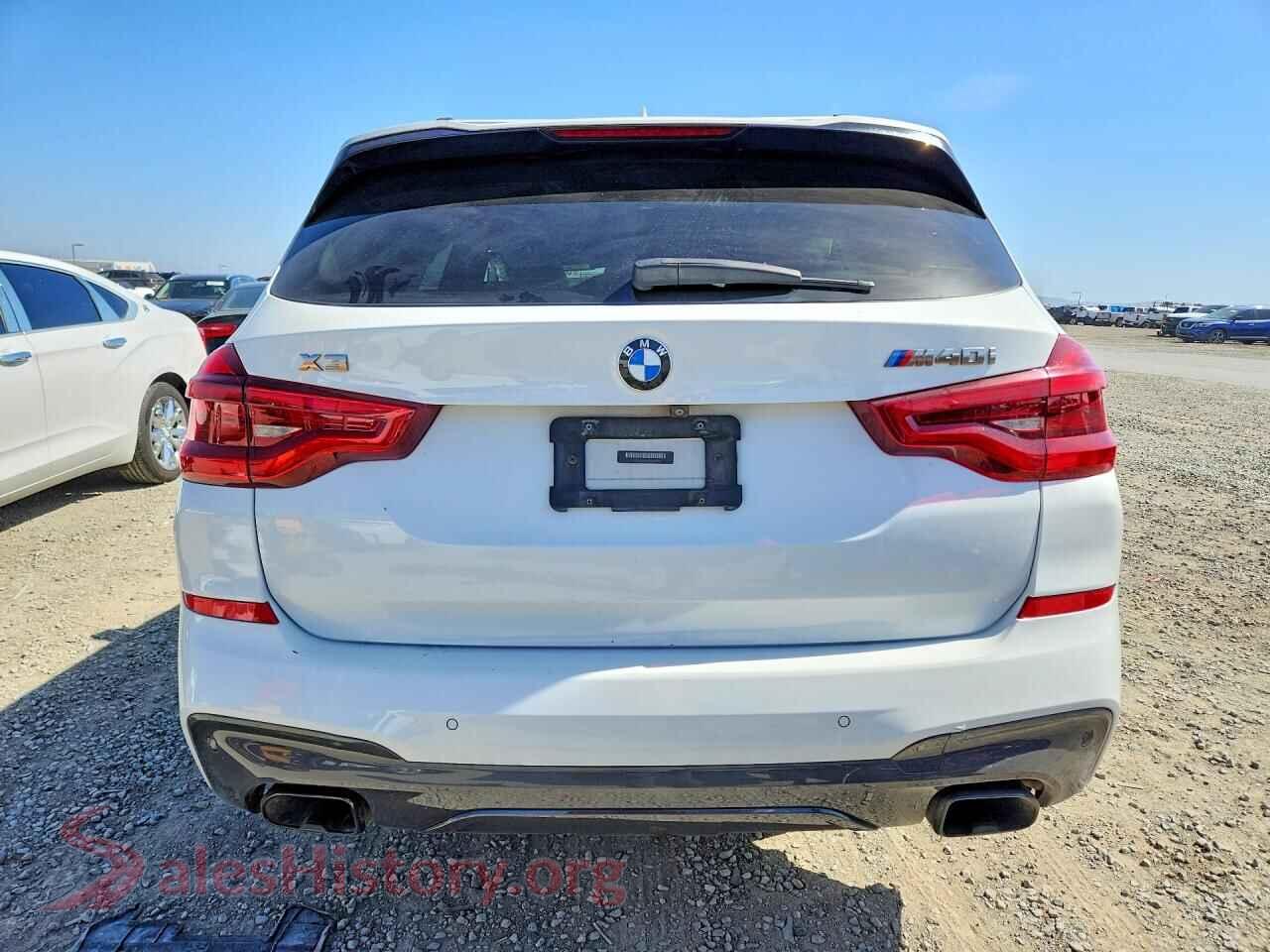 2018 BMW X3 VIN 5UXTS3C5XJ0Y96890, left side view