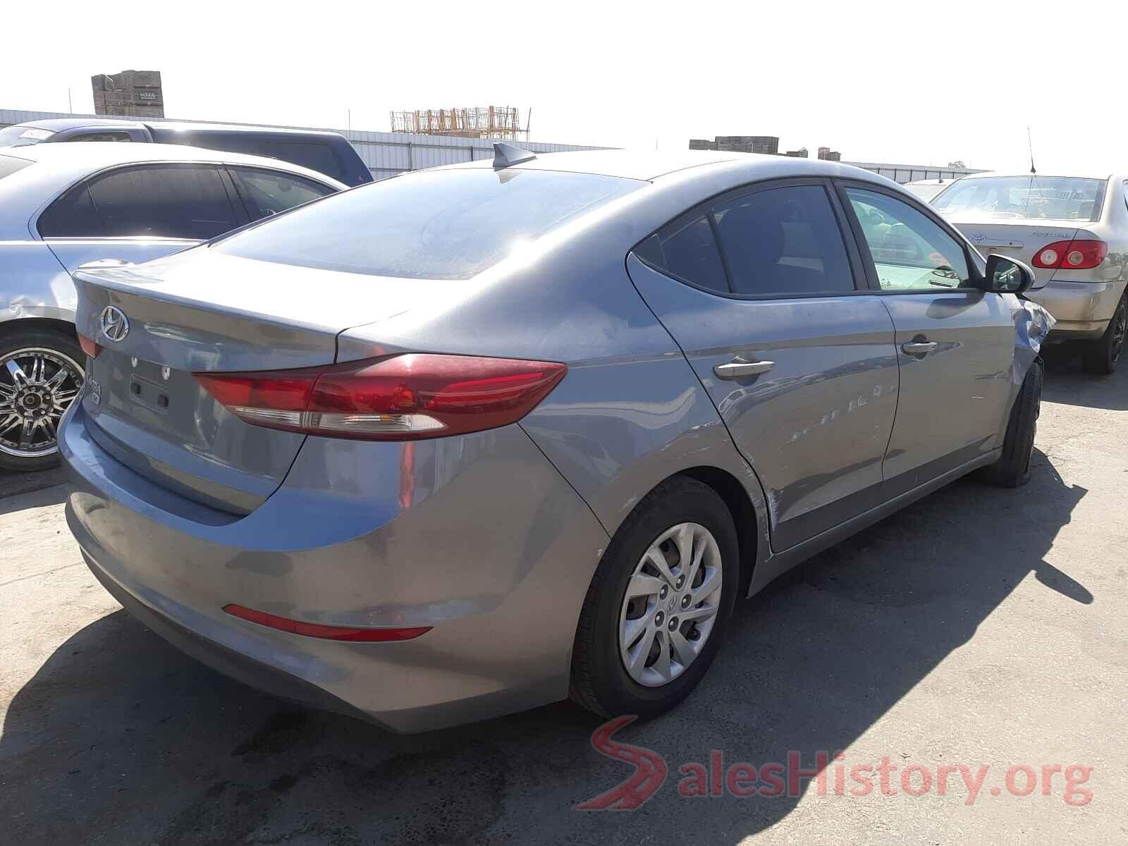 KMHD74LF2HU113145 2017 HYUNDAI ELANTRA