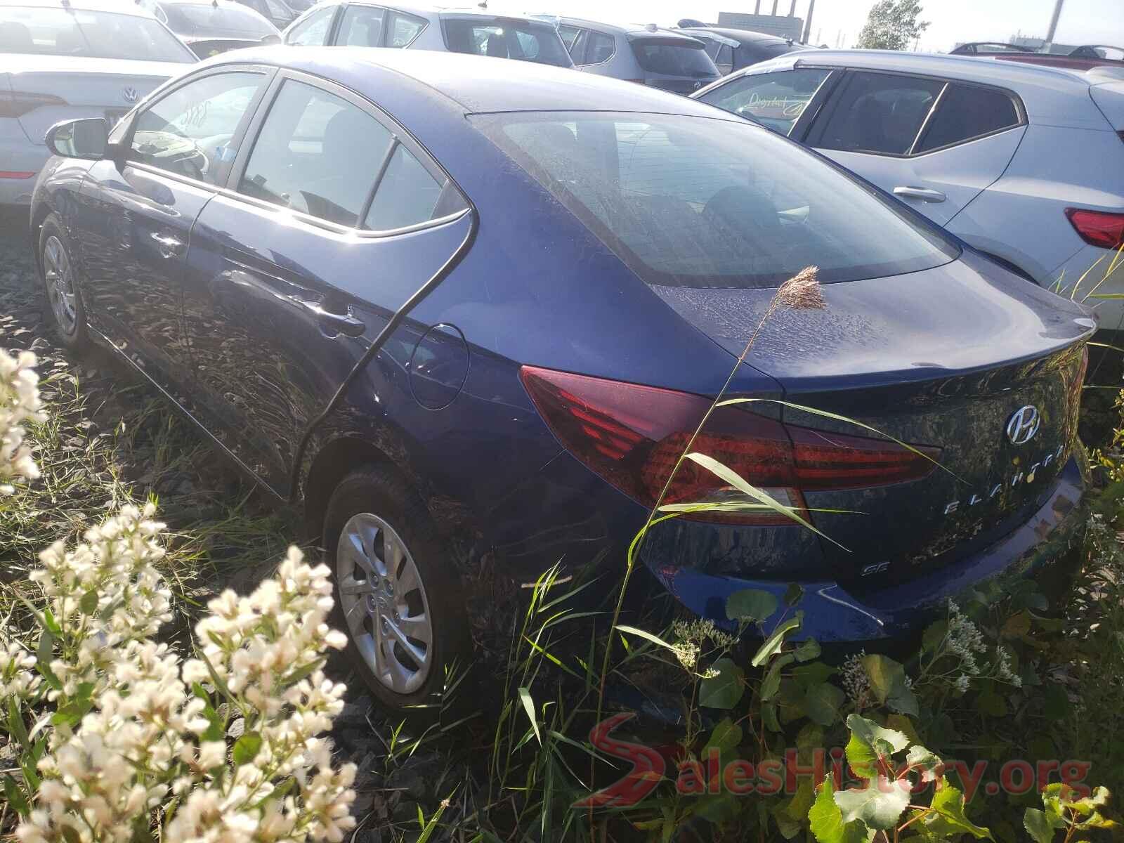 5NPD74LF3LH515957 2020 HYUNDAI ELANTRA