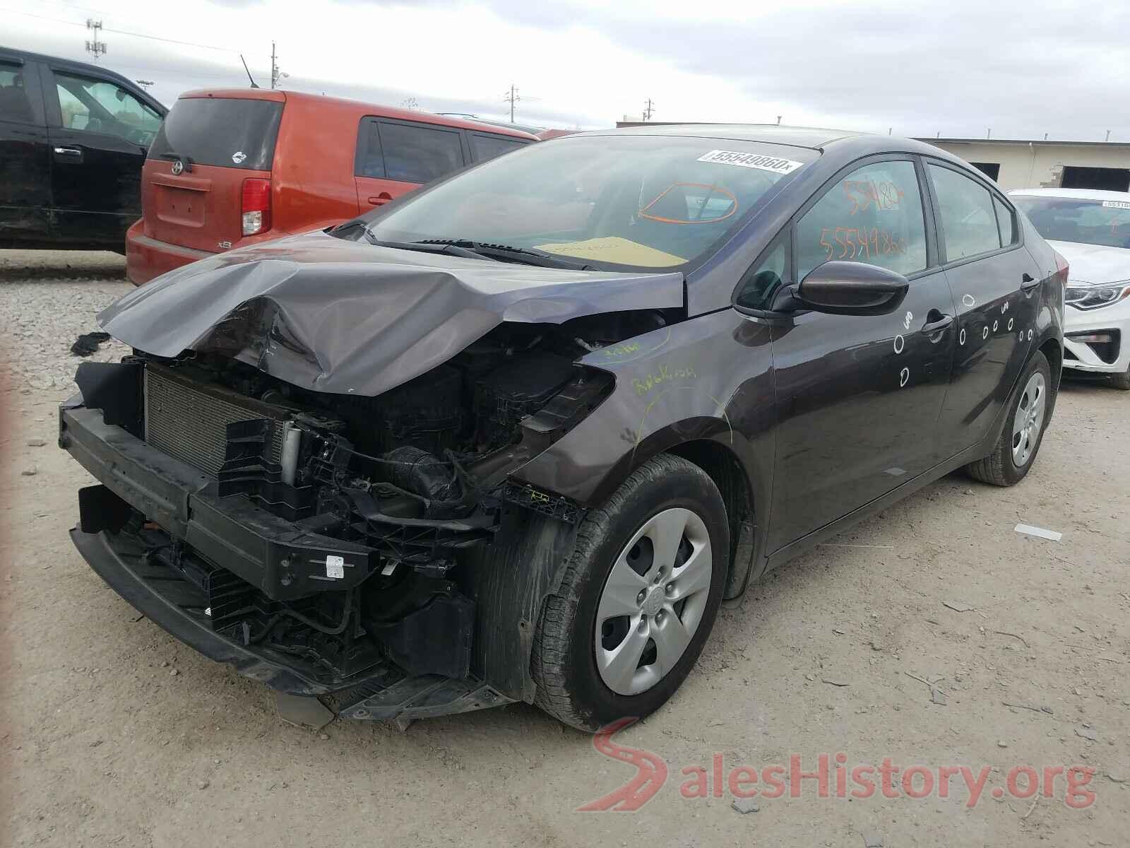 3KPFK4A77HE134322 2017 KIA FORTE