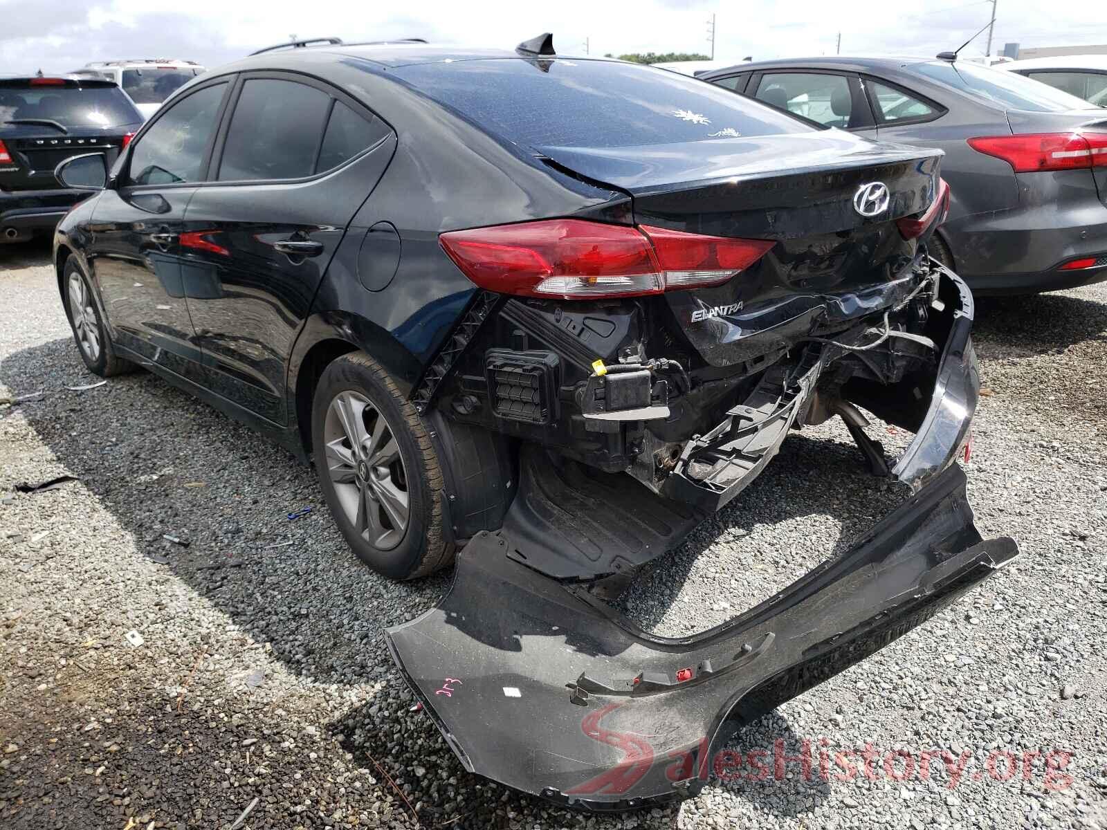 KMHD84LF5JU510464 2018 HYUNDAI ELANTRA