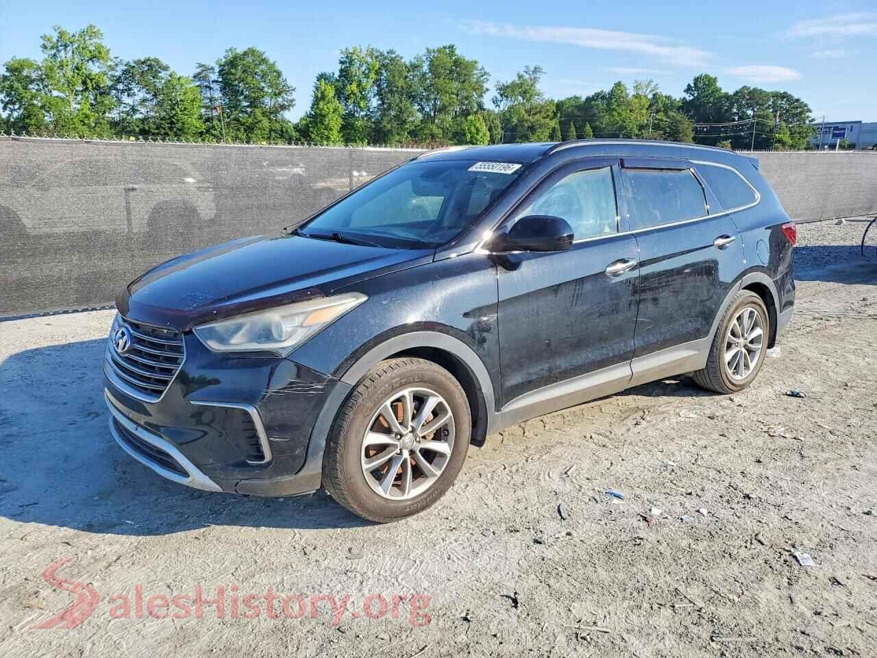 2018 HYUNDAI SANTA FE VIN KM8SM4HF9JU273375, auction photo