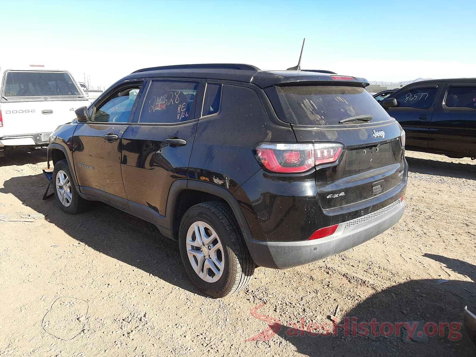 3C4NJDAB6HT640545 2017 JEEP COMPASS