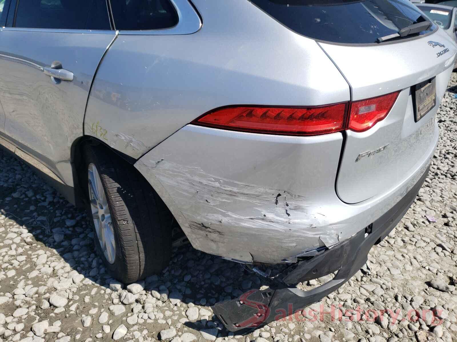 SADCK2GX0KA393053 2019 JAGUAR F-PACE