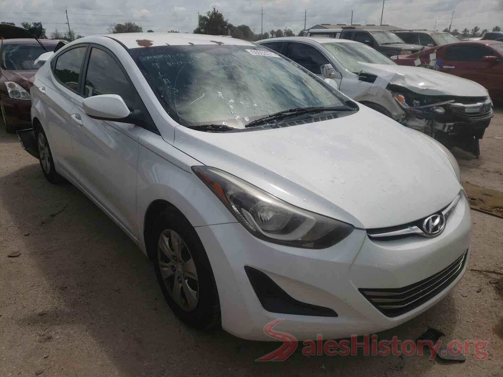 5NPDH4AE0GH672553 2016 HYUNDAI ELANTRA