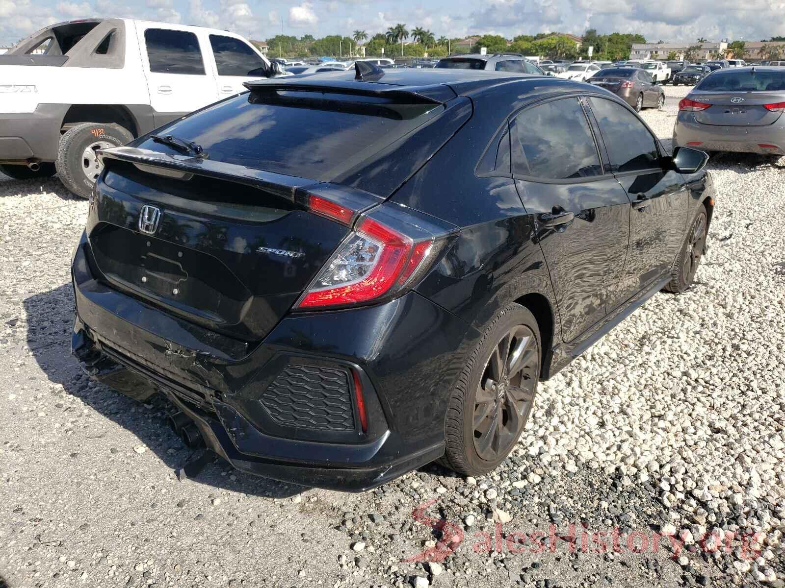 SHHFK7H43JU238916 2018 HONDA CIVIC