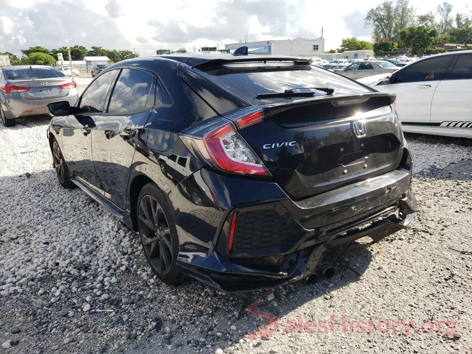 SHHFK7H43JU238916 2018 HONDA CIVIC