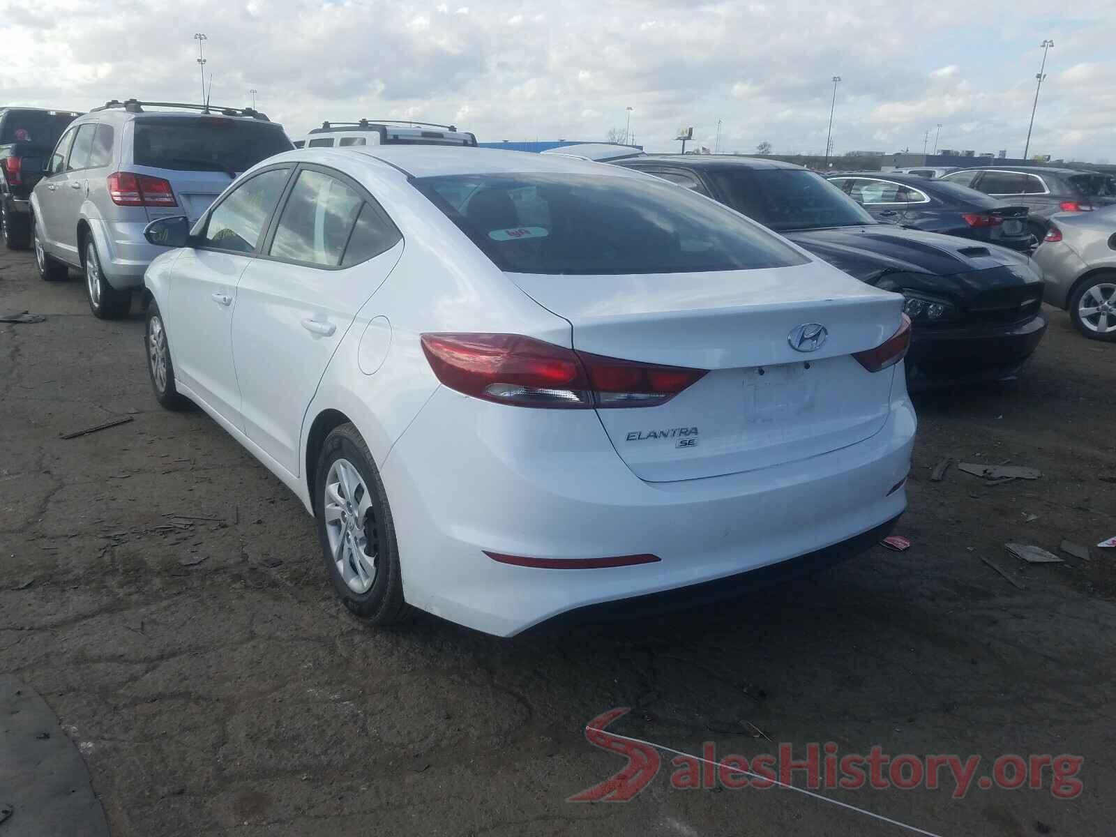 5NPD74LF8JH351053 2018 HYUNDAI ELANTRA