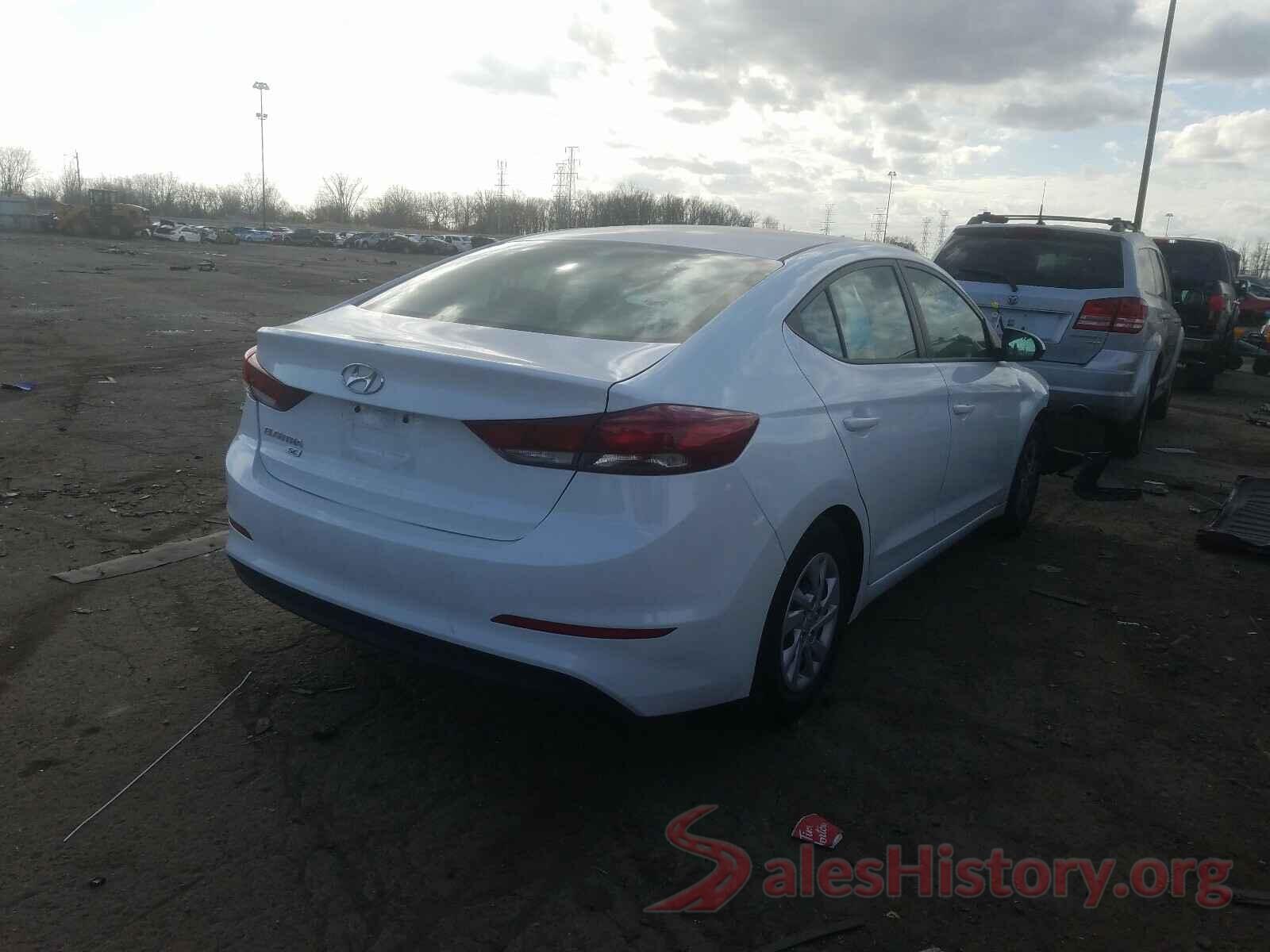 5NPD74LF8JH351053 2018 HYUNDAI ELANTRA