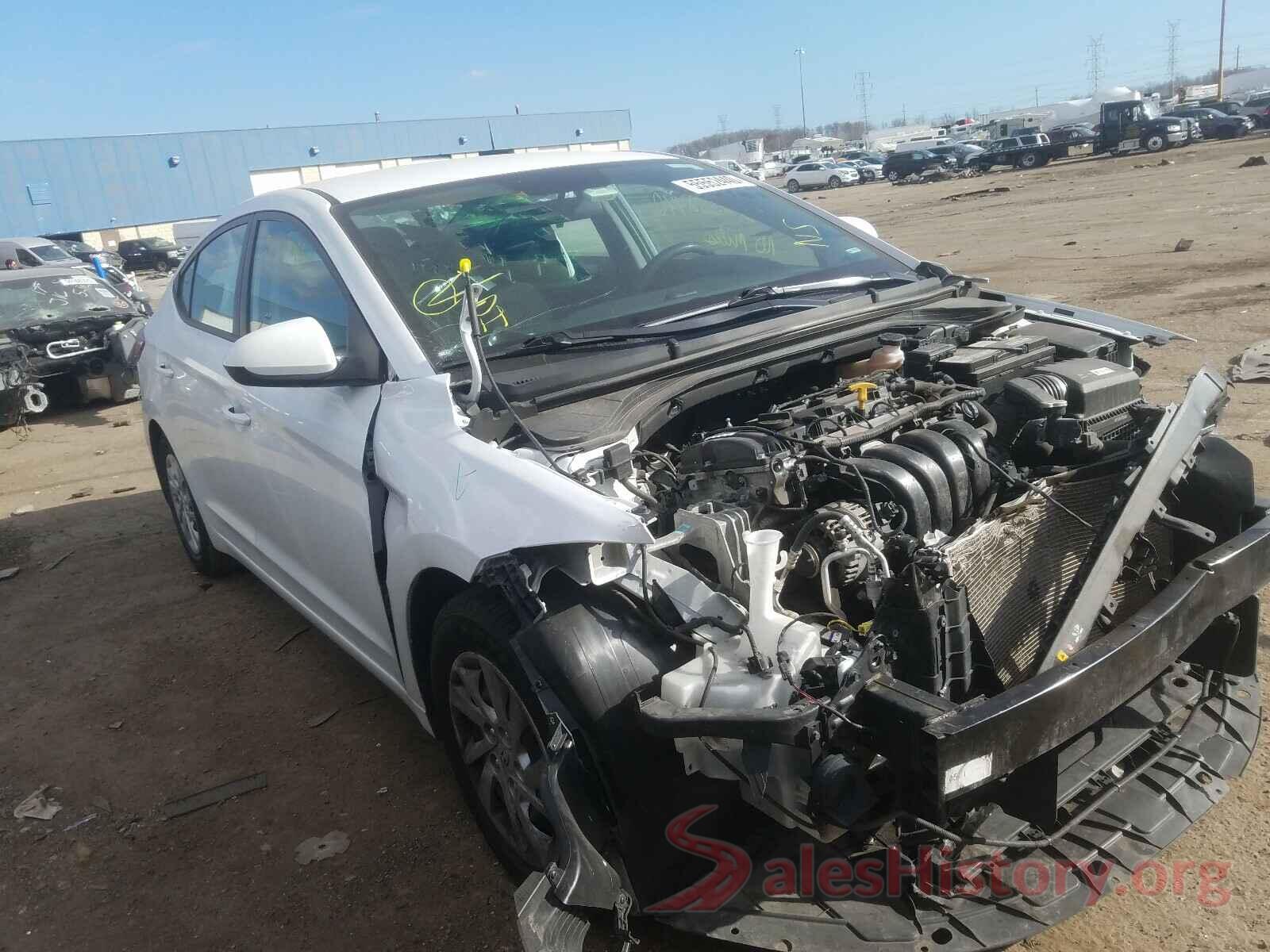 5NPD74LF8JH351053 2018 HYUNDAI ELANTRA