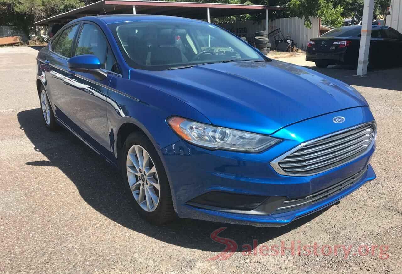 3FA6P0HD9HR312607 2017 FORD FUSION