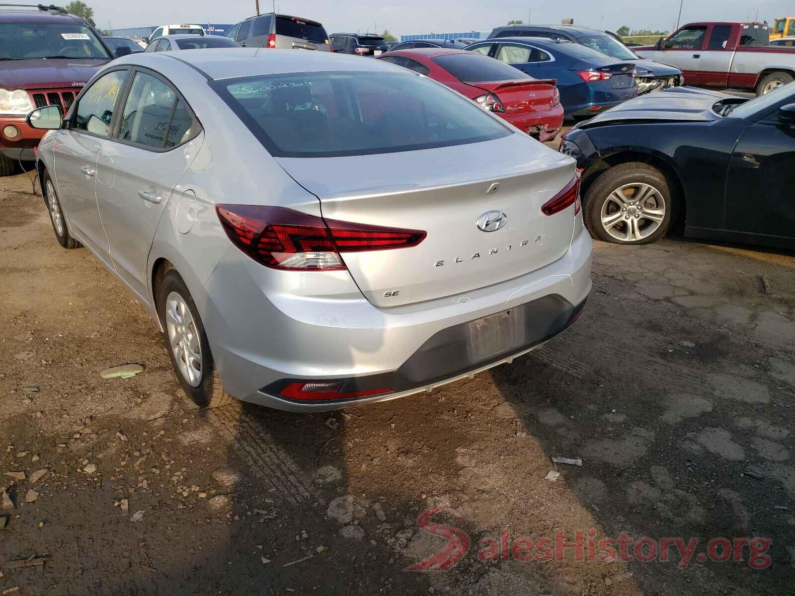 5NPD74LF8KH460341 2019 HYUNDAI ELANTRA