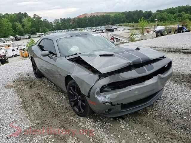 2018 DODGE CHALLENGER VIN 2C3CDZBTXJH288608, trunk area