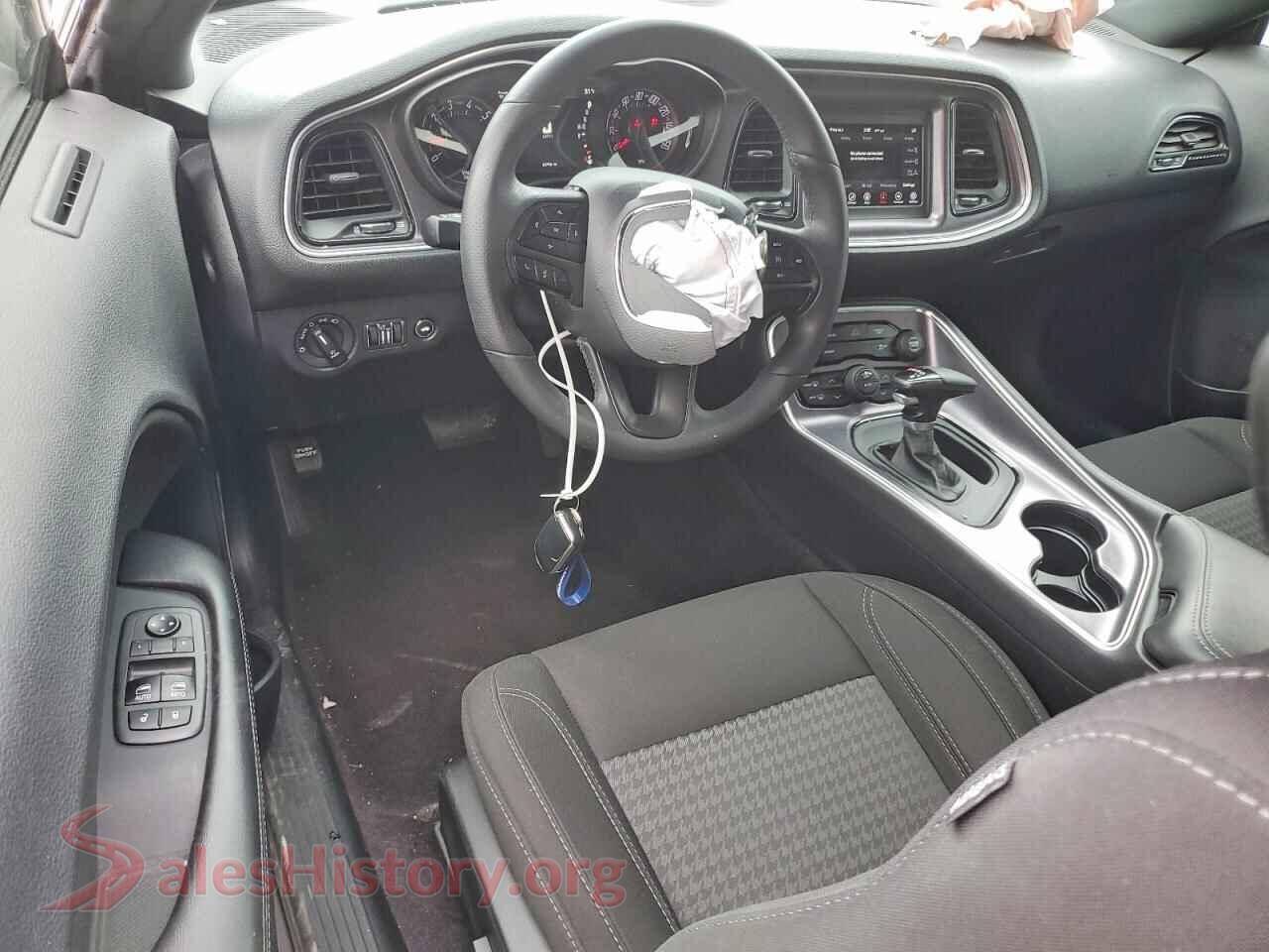 2018 DODGE CHALLENGER VIN 2C3CDZBTXJH288608, interior dashboard