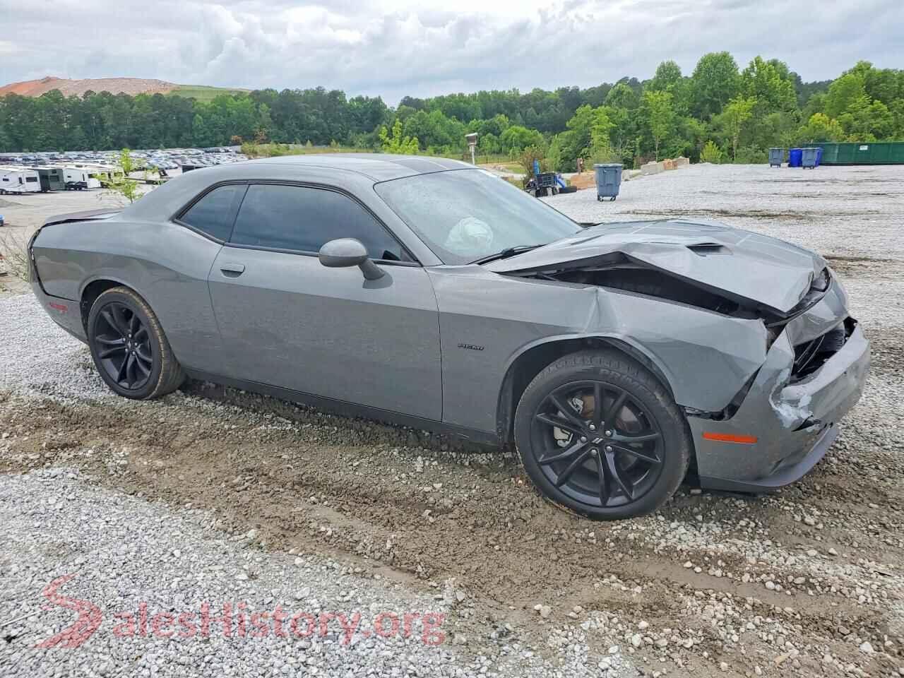 2018 DODGE CHALLENGER VIN 2C3CDZBTXJH288608, rear 3/4 view