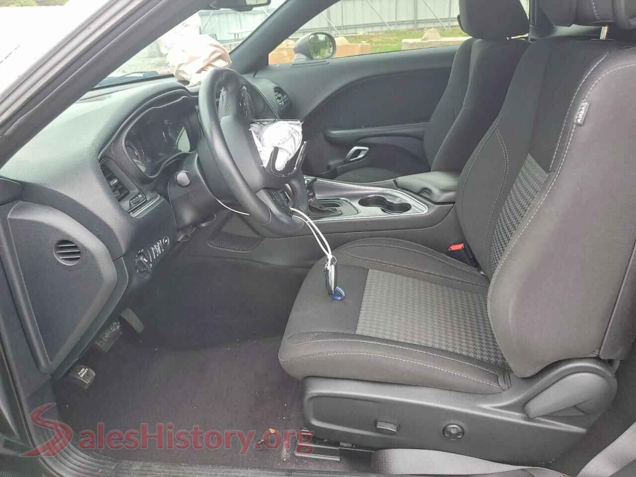 2018 DODGE CHALLENGER VIN 2C3CDZBTXJH288608, engine bay