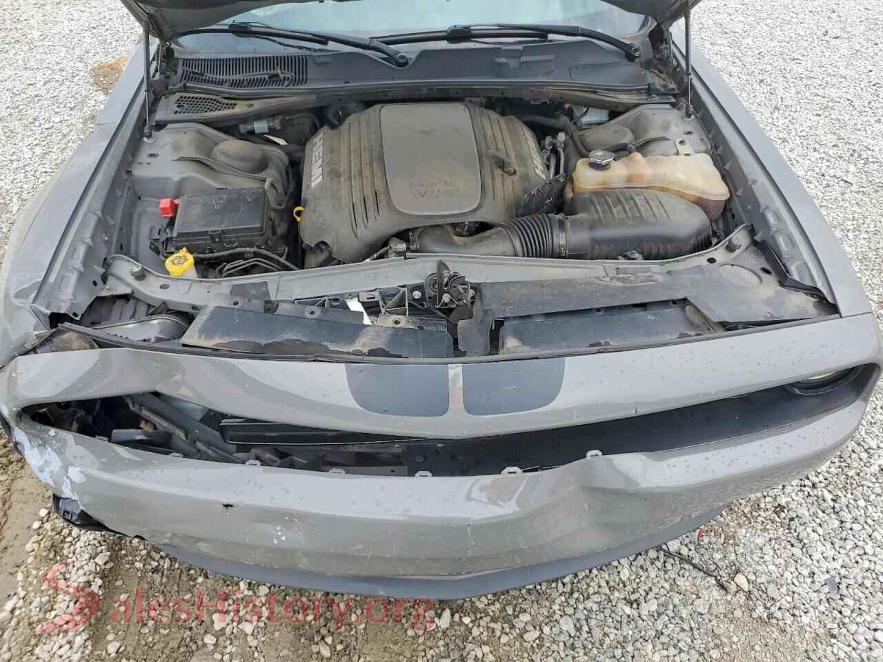 2018 DODGE CHALLENGER VIN 2C3CDZBTXJH288608, VIN plate