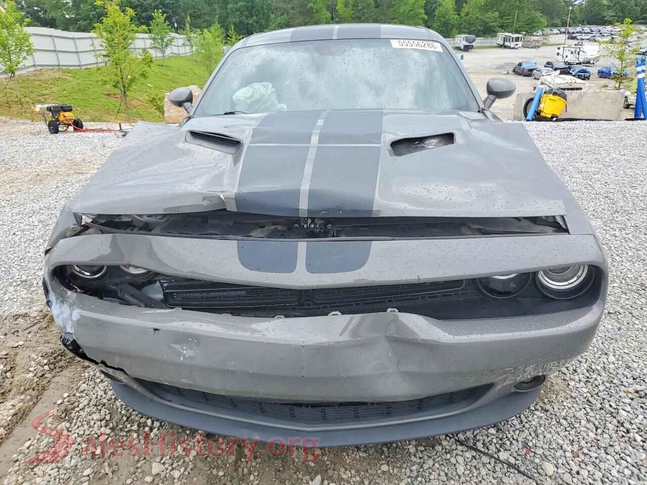2018 DODGE CHALLENGER VIN 2C3CDZBTXJH288608, rear view