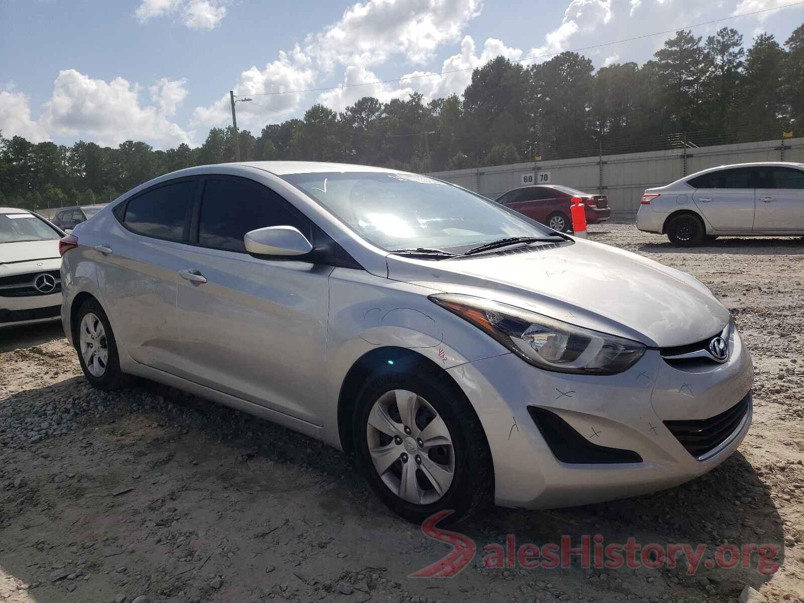 5NPDH4AE2GH782469 2016 HYUNDAI ELANTRA