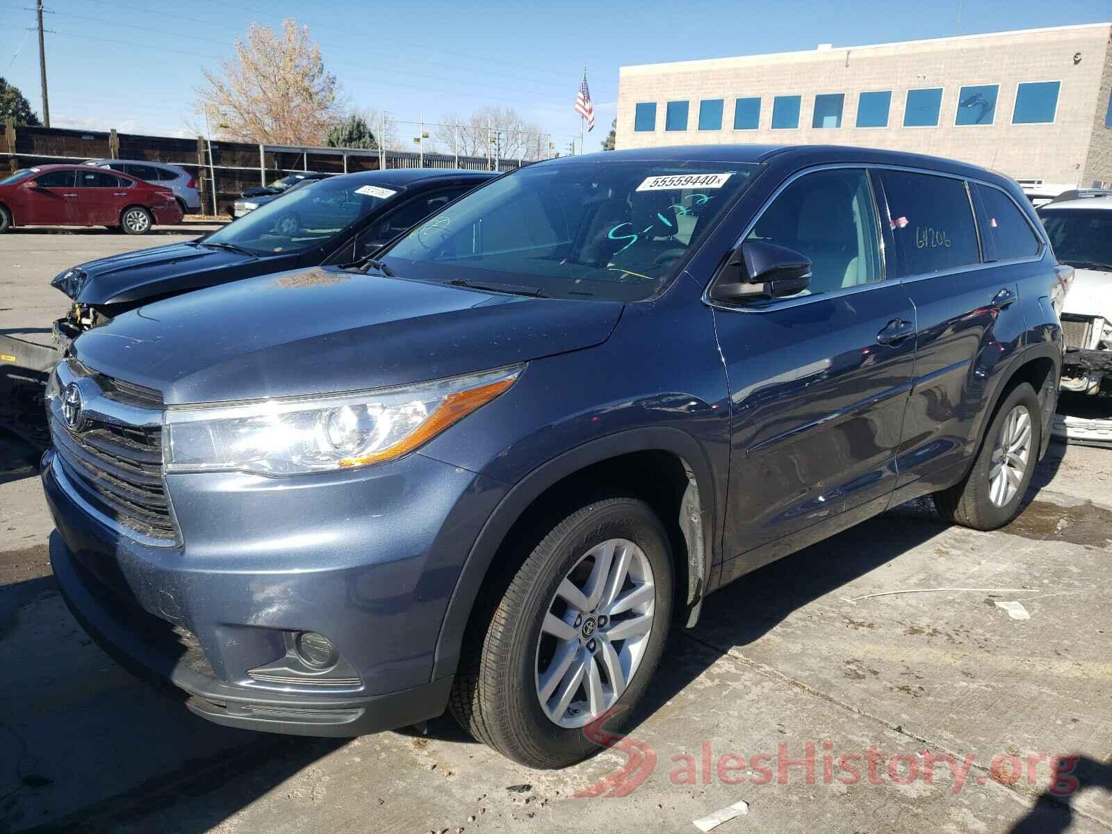 5TDBKRFH6GS268918 2016 TOYOTA HIGHLANDER