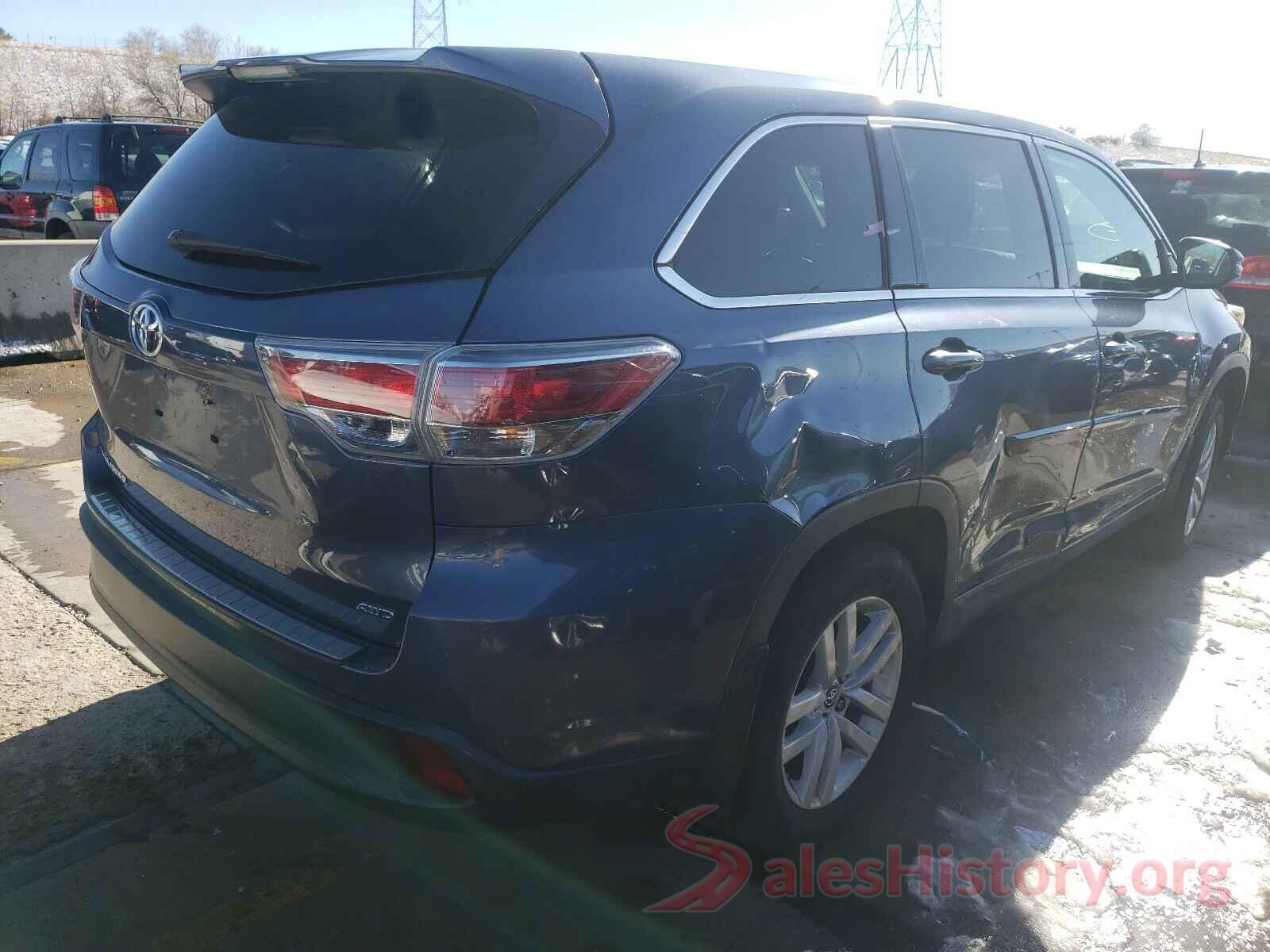 5TDBKRFH6GS268918 2016 TOYOTA HIGHLANDER