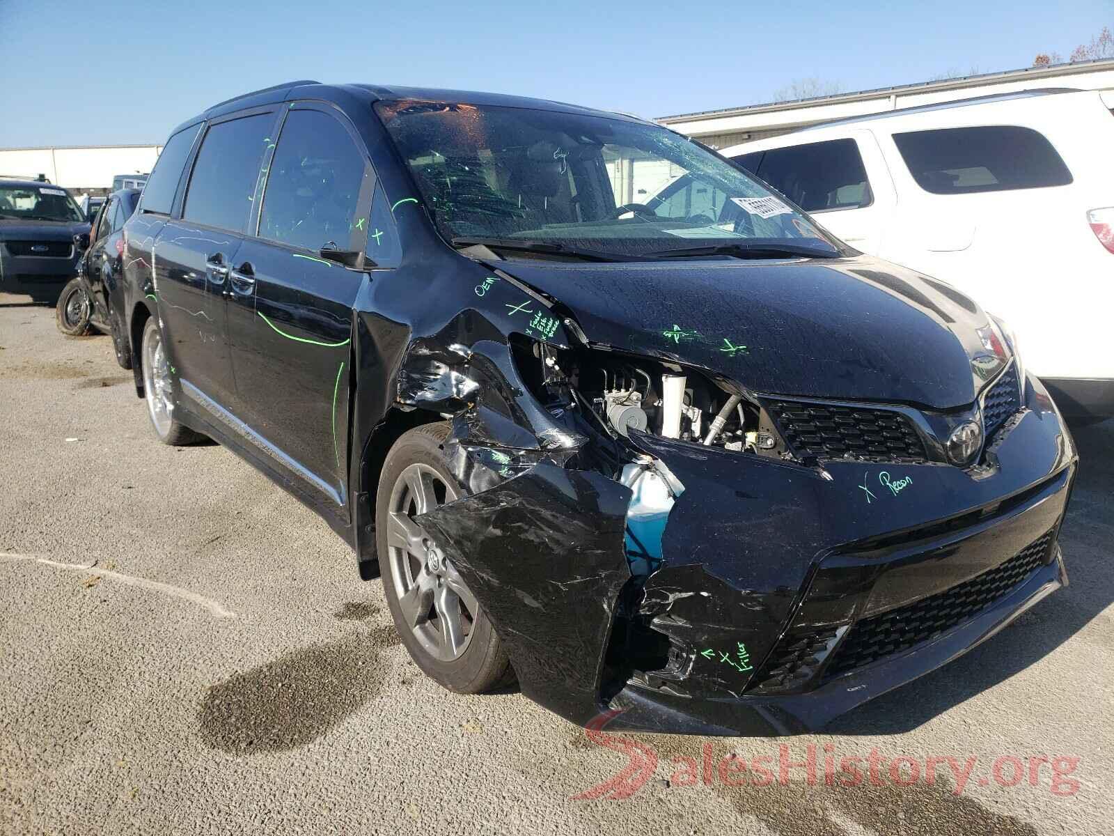 5TDXZ3DC5LS023835 2020 TOYOTA SIENNA