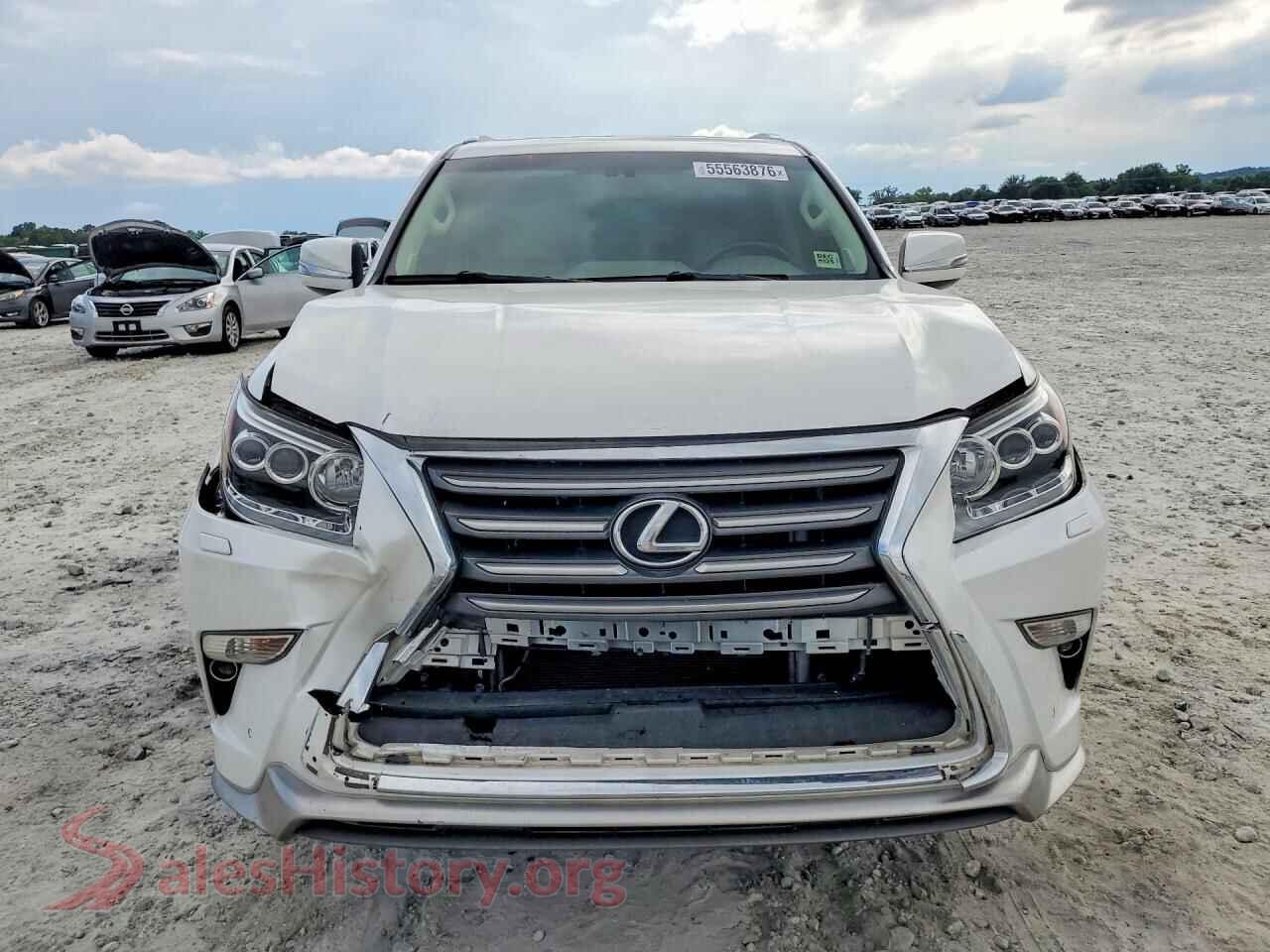 2019 LEXUS GX VIN JTJBM7FXXK5226012, rear view