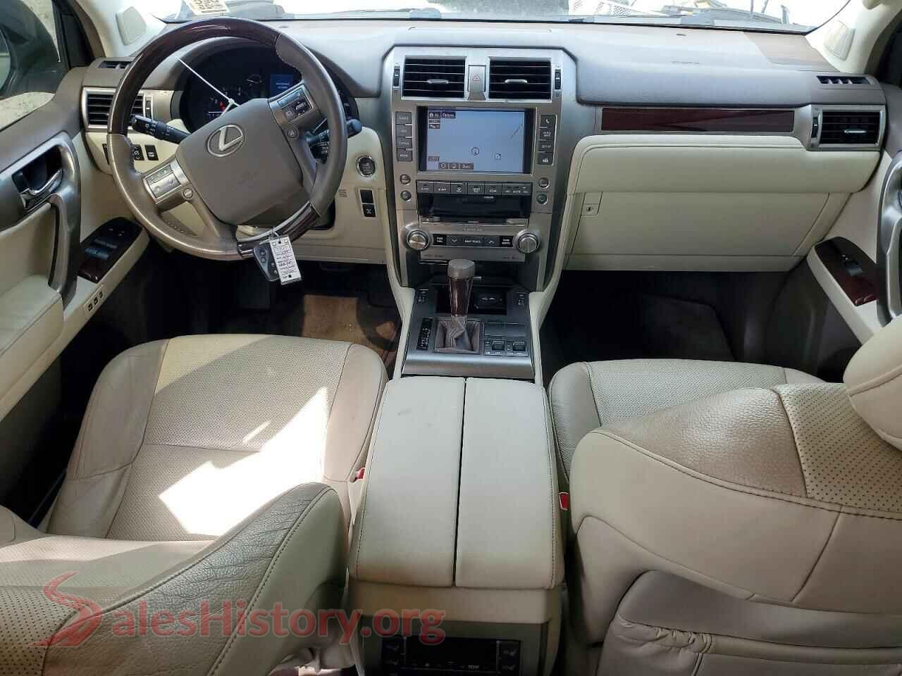2019 LEXUS GX VIN JTJBM7FXXK5226012, interior dashboard