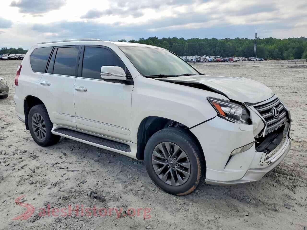 2019 LEXUS GX VIN JTJBM7FXXK5226012, rear 3/4 view