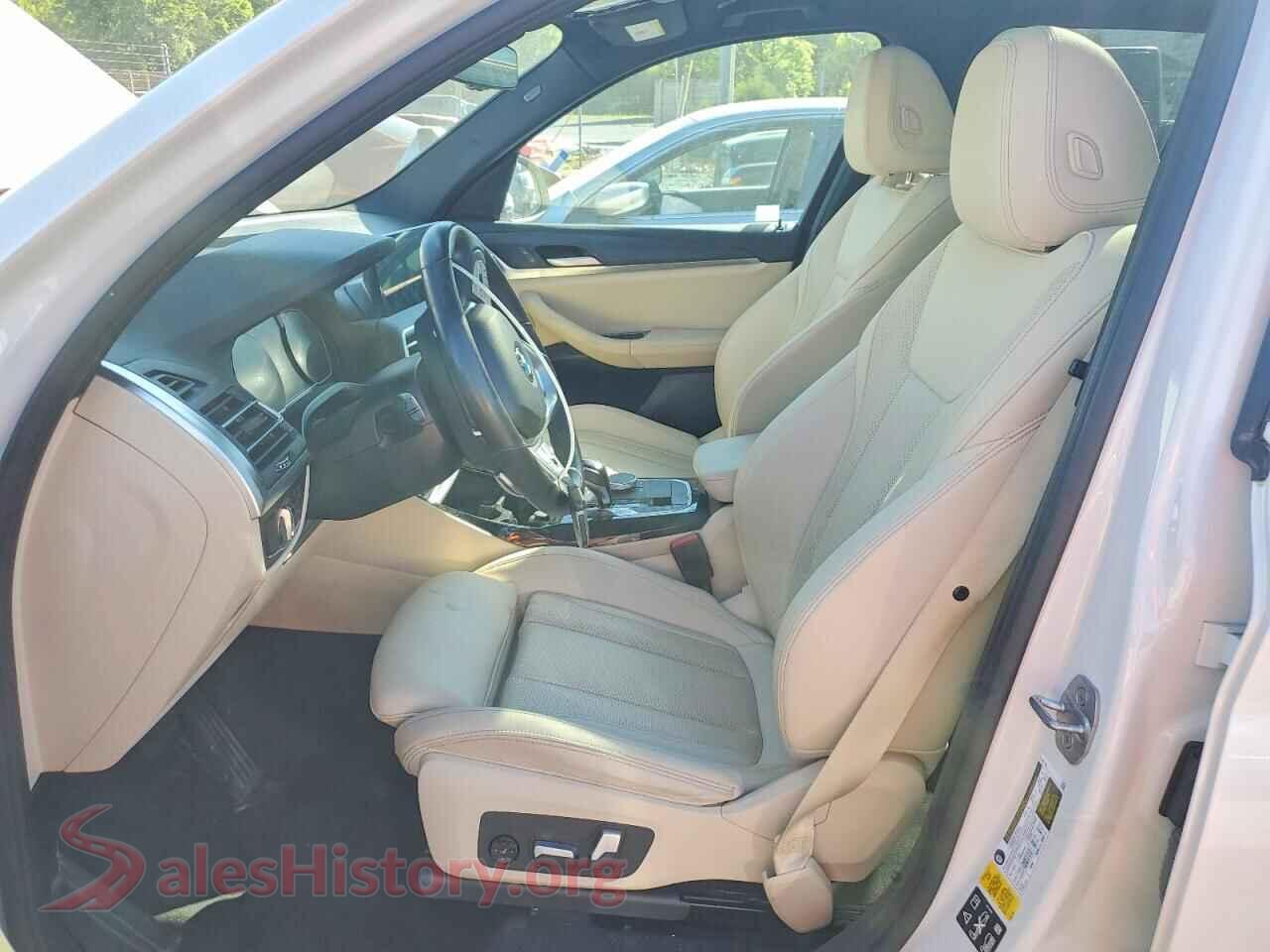 2022 BMW X3 VIN 5UX53DP04N9L84229, engine bay