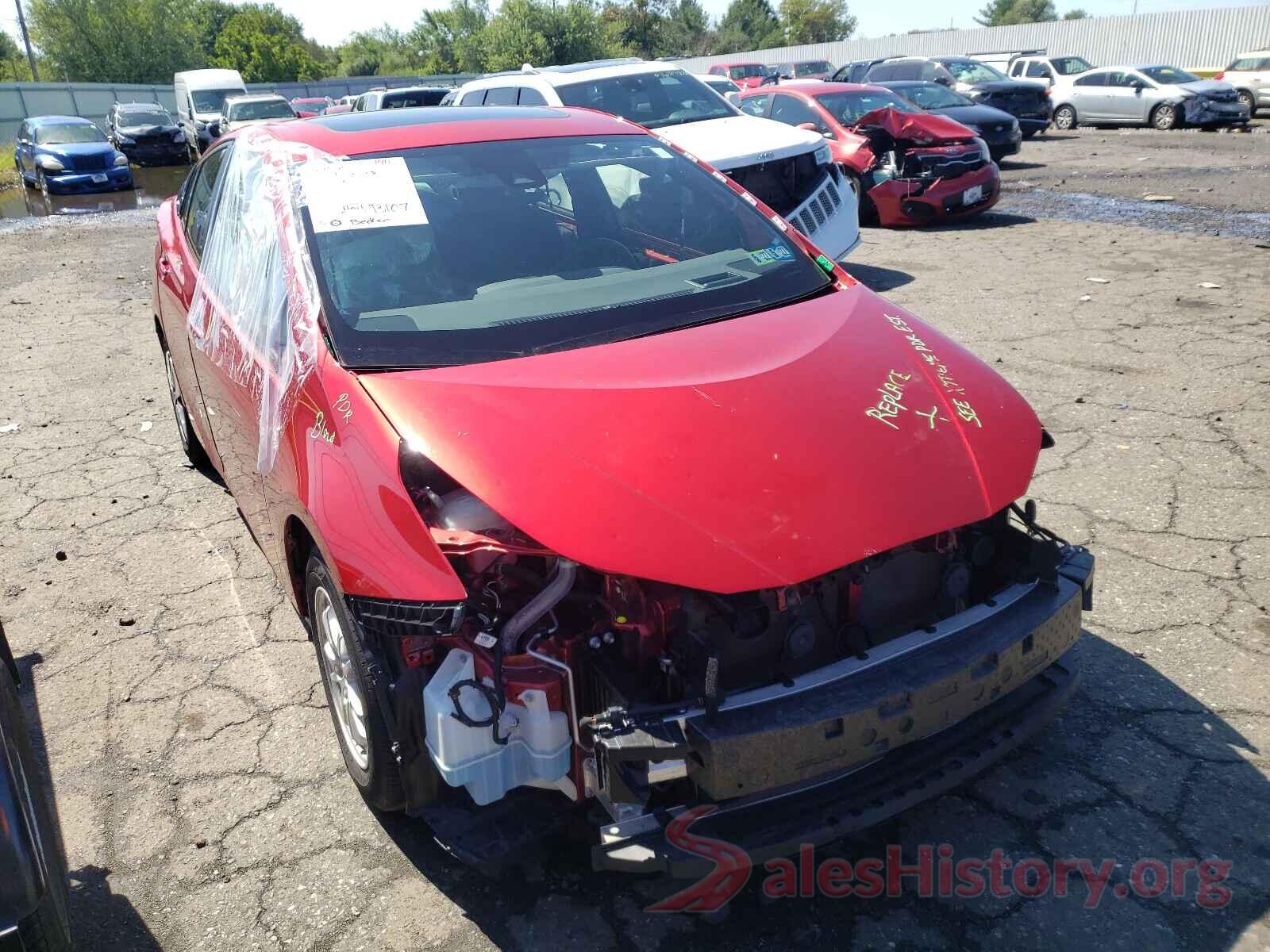 JTDKARFU2J3058079 2018 TOYOTA PRIUS