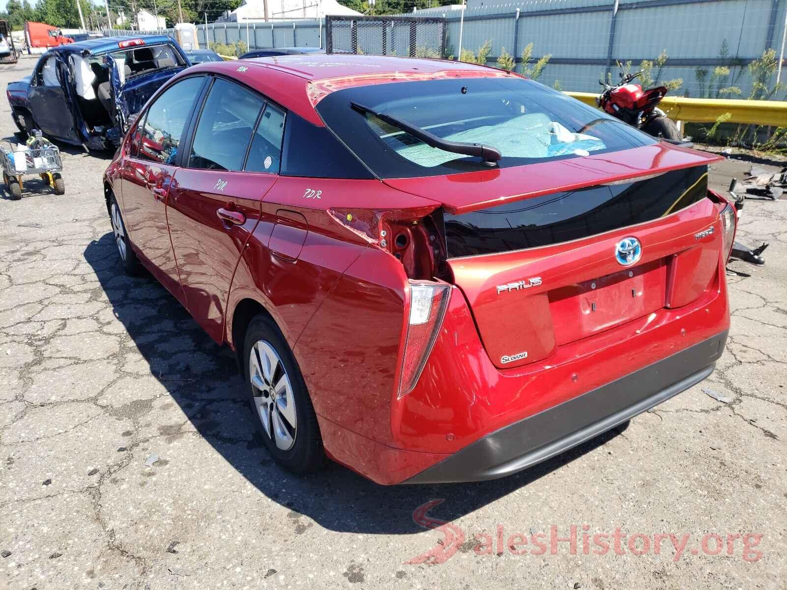 JTDKARFU2J3058079 2018 TOYOTA PRIUS