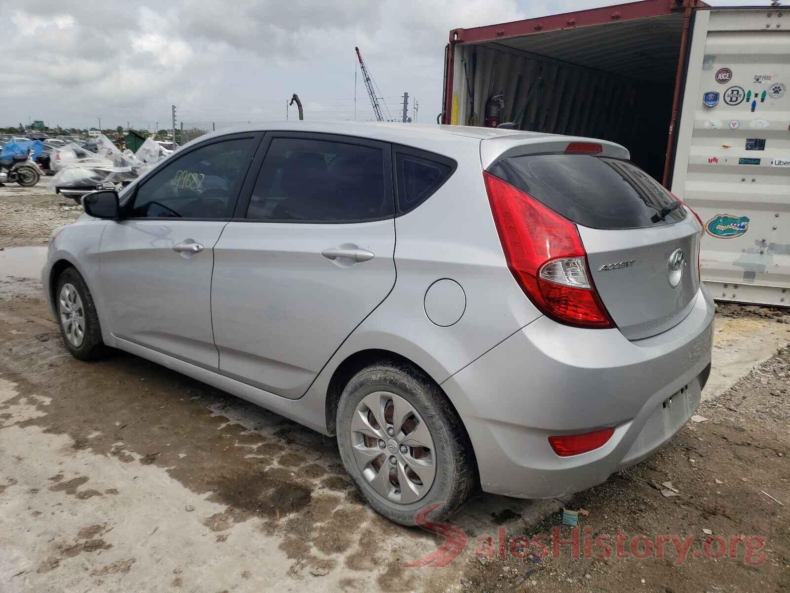 KMHCT5AE8GU248300 2016 HYUNDAI ACCENT