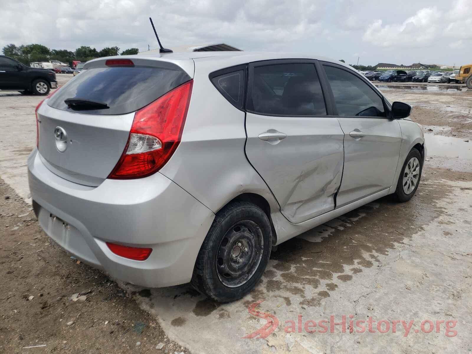 KMHCT5AE8GU248300 2016 HYUNDAI ACCENT