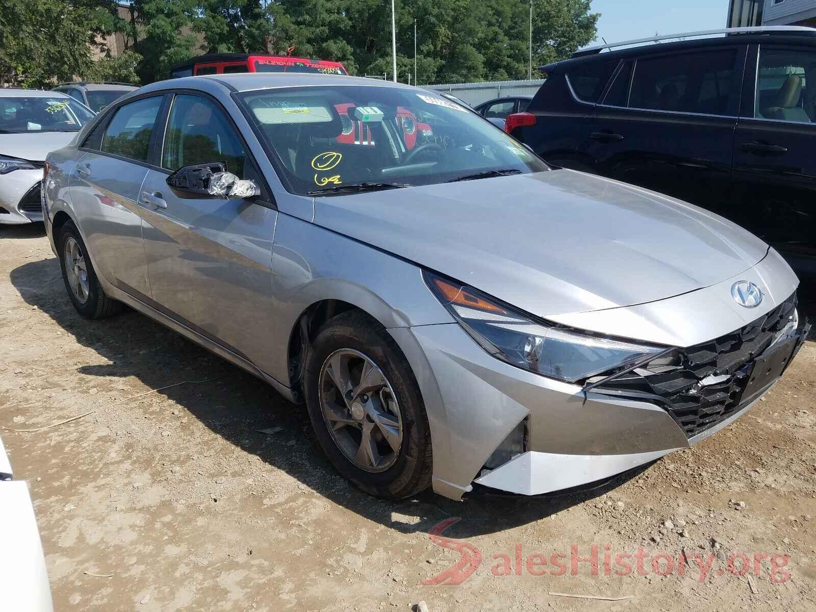 5NPLL4AG9MH037029 2021 HYUNDAI ELANTRA