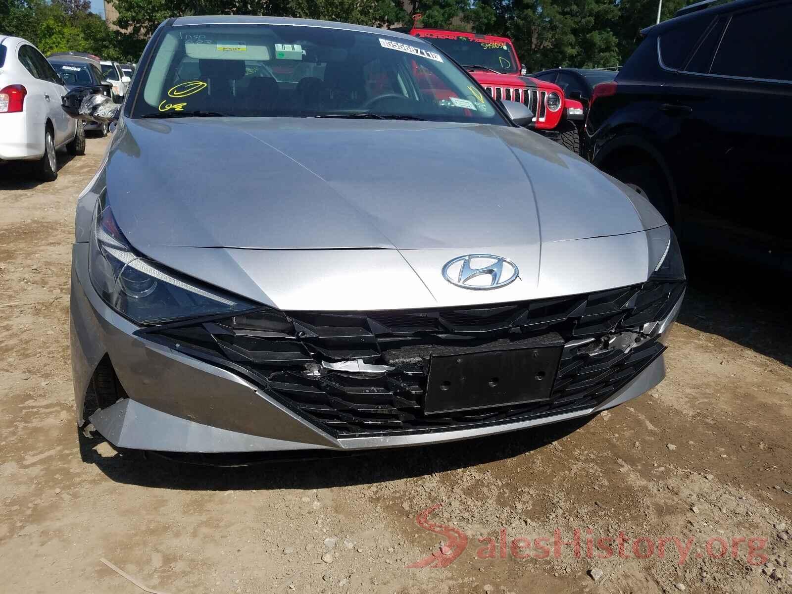 5NPLL4AG9MH037029 2021 HYUNDAI ELANTRA