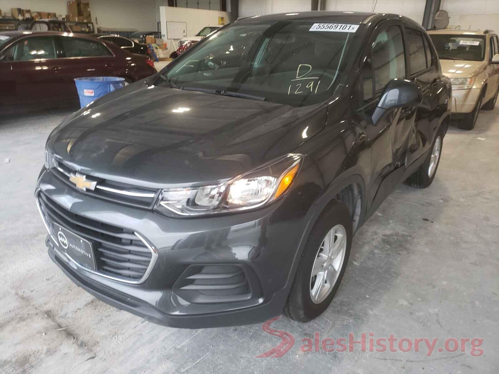 3GNCJNSB5LL221291 2020 CHEVROLET TRAX