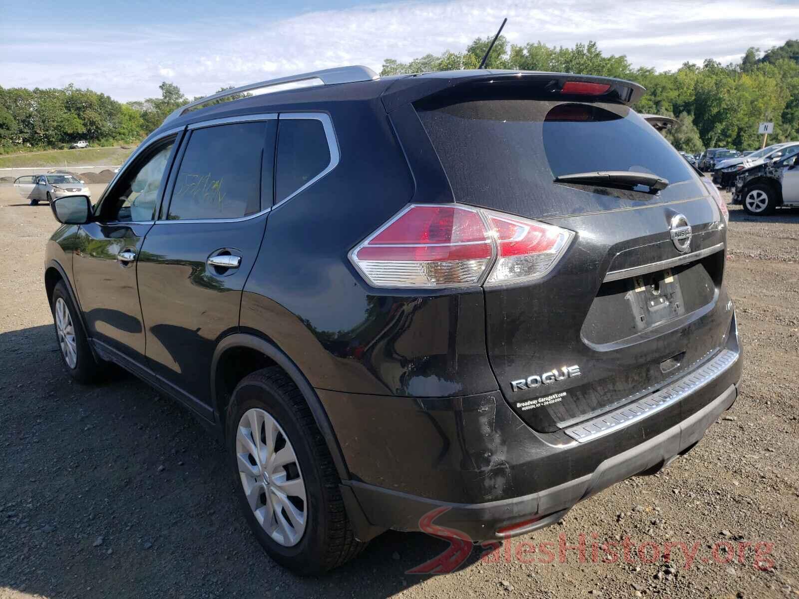 KNMAT2MV1GP662460 2016 NISSAN ROGUE