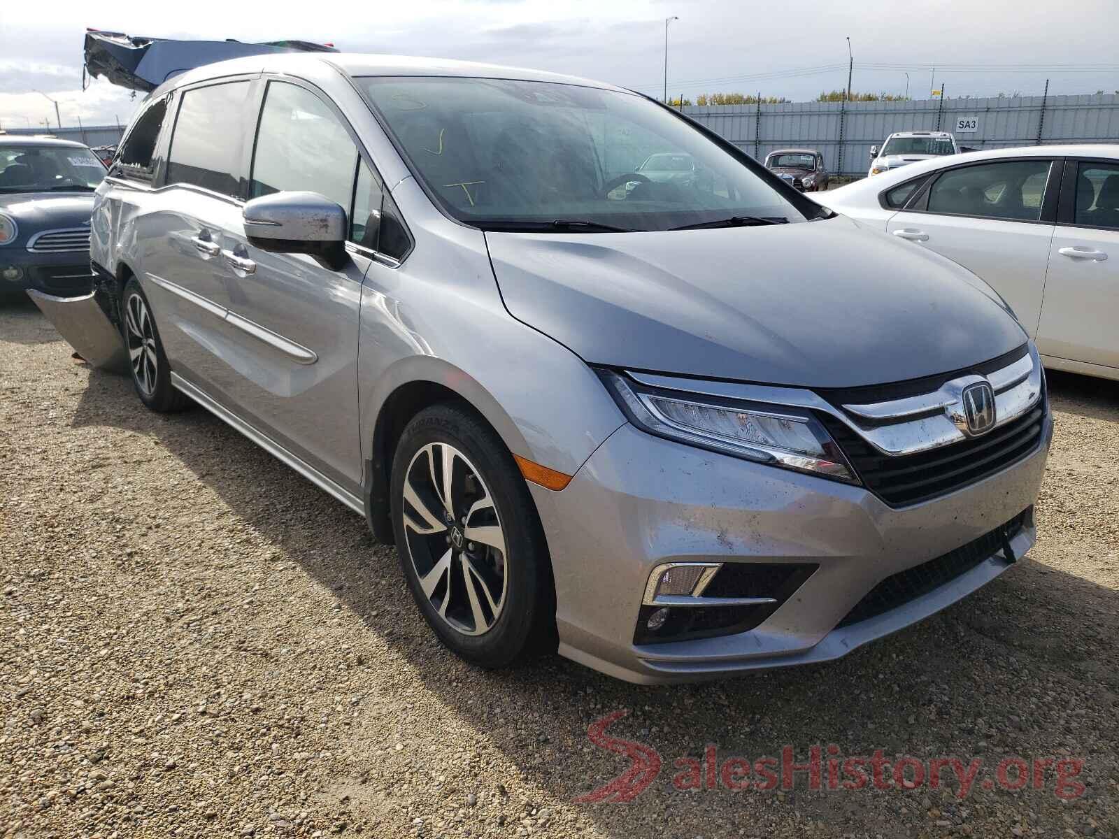 5FNRL6H85JB505787 2018 HONDA ODYSSEY