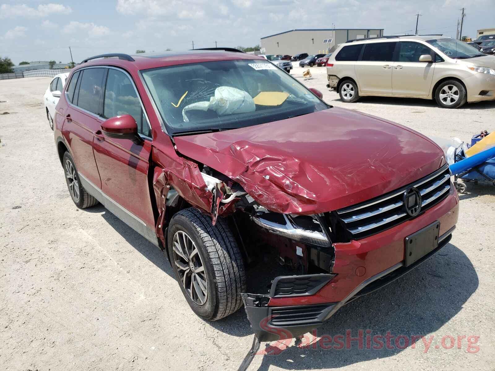 3VV3B7AX1JM200350 2018 VOLKSWAGEN TIGUAN